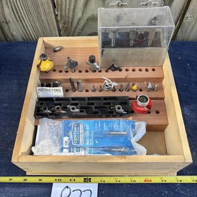 Router Bit Lot