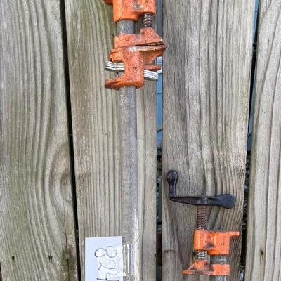 Pipe or Bar Clamp Lot