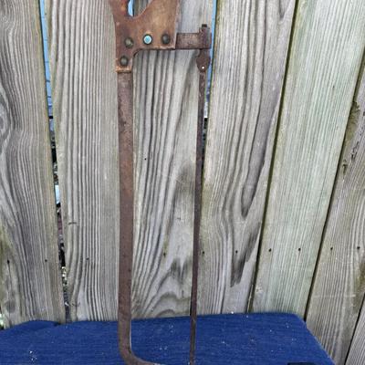 Vintage Butcher Saw