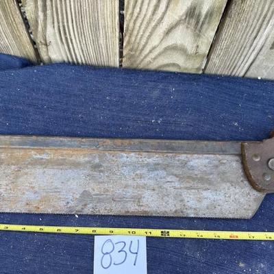 Henry Disston Miter Box Saw