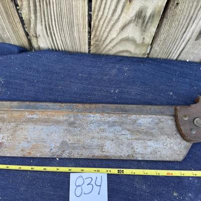 Henry Disston Miter Box Saw