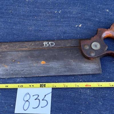 Disston Backsaw