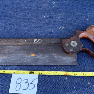 Disston Backsaw