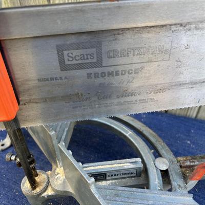 Craftsman Miter Box and Saw