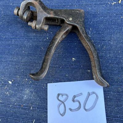 Vintage Pistol Grip Saw Set Tool