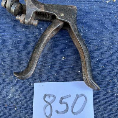 Vintage Pistol Grip Saw Set Tool