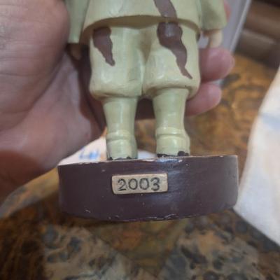 Sale Photo Thumbnail #55: His head does stay slightly tilted to one side not sure if that is by design or if it needs to be adjusted on the spring. 