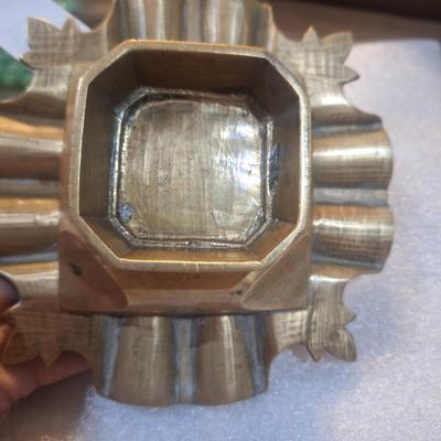 Sale Photo Thumbnail #85: vintage brass ashtray