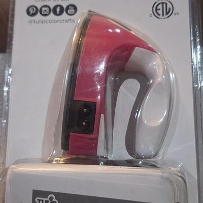 Sale Photo Thumbnail #116: Mini fabric iron for crafting - new in package