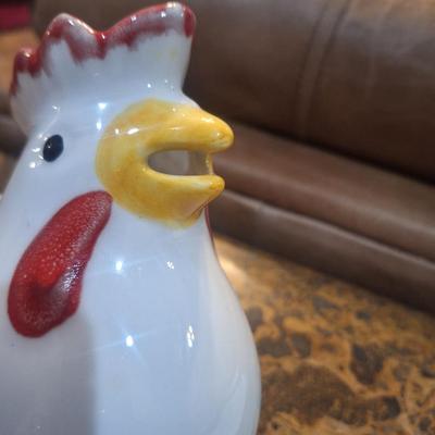 Sale Photo Thumbnail #138: Italian ceramic rooster pitcher