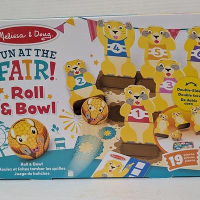 Melissa & Doug Fun At The Fair Roll & Bowl Prairie Dog Game New In Box Family Fun