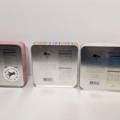 Lot of 3 Byrd Cookie Company Key Lime Coolers & Chocolate Key Lime Coolers Tins