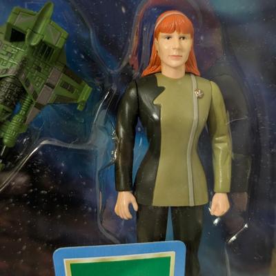 Babylon 5 Lyta Alexander Action Figure w Green Ship Previews Exclusive