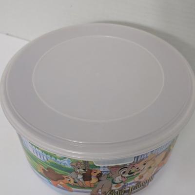 Disney Lady and the Tramp II Scamp’s Adventure Kellogg’s 2000 Cereal Bowl with Lid