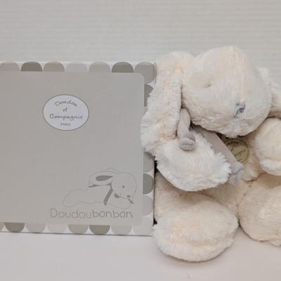 Doudou et Compagnie Paris Doudoubonbon Plush Bunny with Gift Box