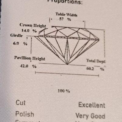 IGL Blue Diamond 1 ct Certified SI2