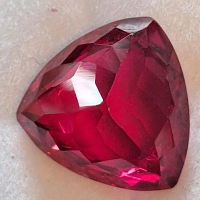 Lab Grown Ruby Gemstone 10 cts.