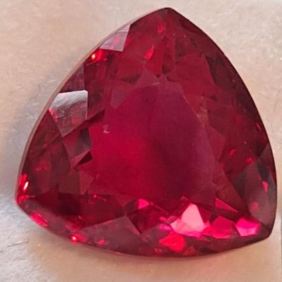 Lab Grown Ruby Gemstone 10 cts.