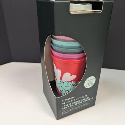 2 Sets Of Starbucks' Reusable Hot Cups