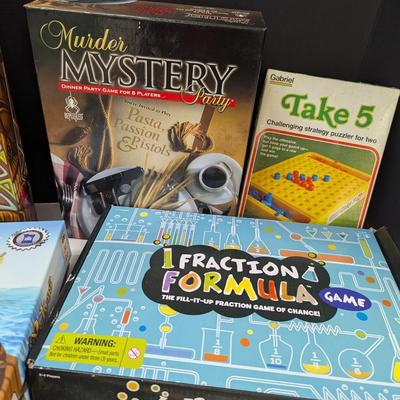 Assortment Of Board Games