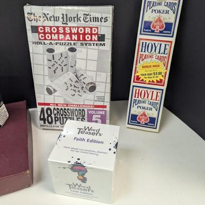 Assortment Of Board Games & Card Games