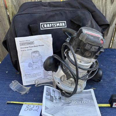 Craftsman Router