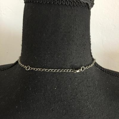 Vintage, silver, toned, octopus pendant statement, necklace