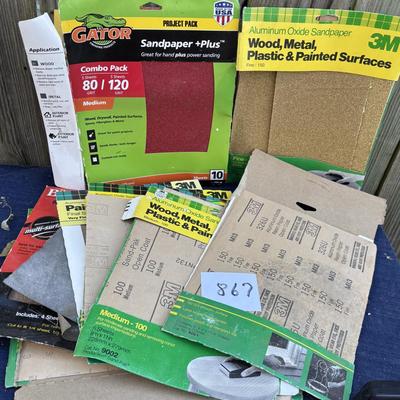 Sand Paper Lot