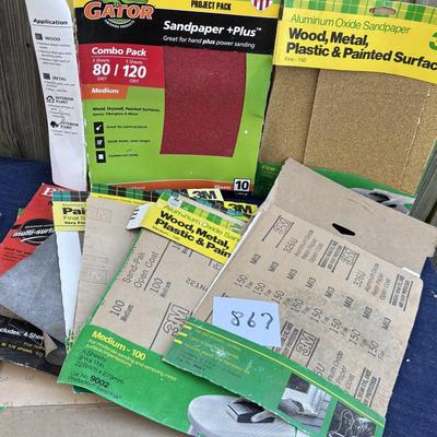 Sand Paper Lot