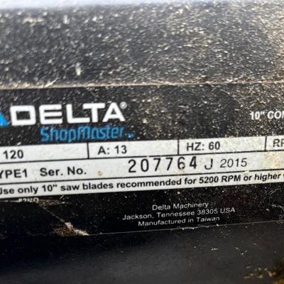 Delta Shopmaster 10” Compound Miter Saw