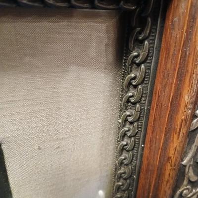 Sale Photo Thumbnail #39: minor fraying to silk upper left corner