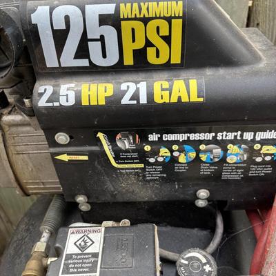 Central Pneumatic Air Compressor