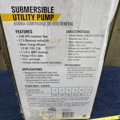 Submersible Utility Pump