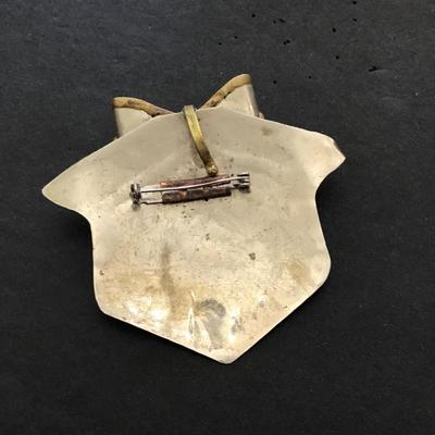 Vintage large Christmas brooch