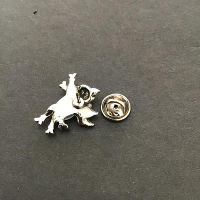 Very cute jelly belly flying pig lapel pin