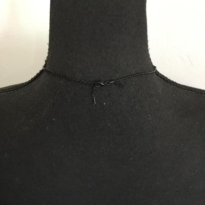 Super cute rhinestone stiletto, high heel pendant necklace