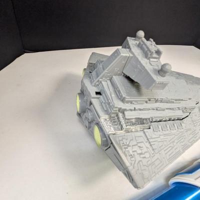 Star Wars Command Star Destroyer & Light Saber
