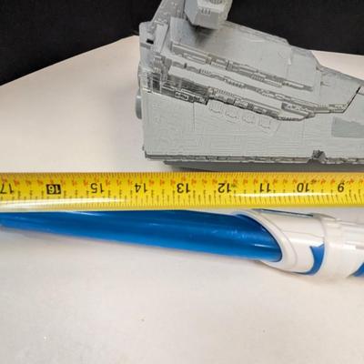 Star Wars Command Star Destroyer & Light Saber