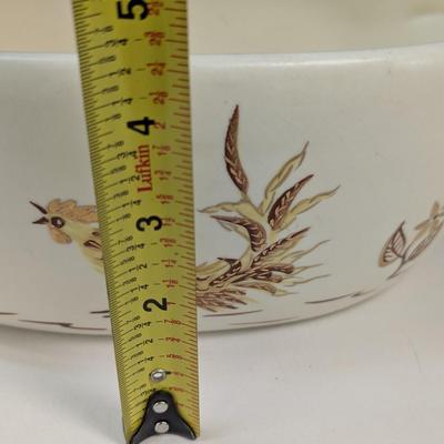 Vintage California Pottery Rooster Bowl By Gene Frank Ceramic