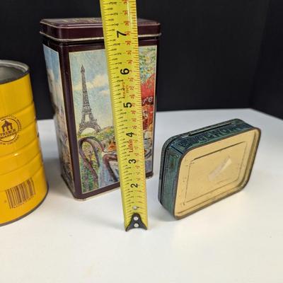 Vintage Tin Containers