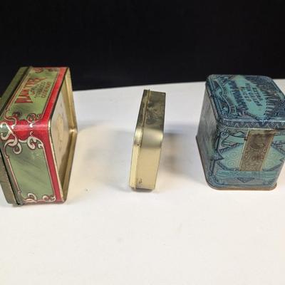 Vintage Tin Containers