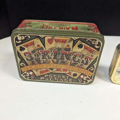 Vintage Tin Containers