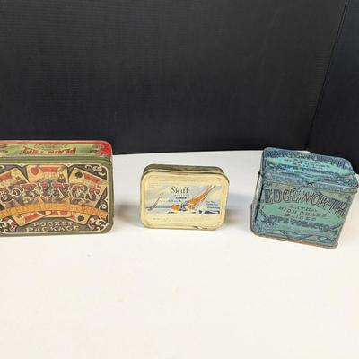 Vintage Tin Containers