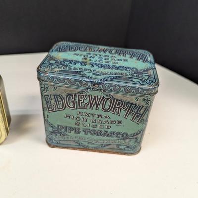 Vintage Tin Containers