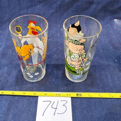 1976 Pepsi Looney Toons Glass Lot