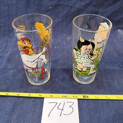 1976 Pepsi Looney Toons Glass Lot