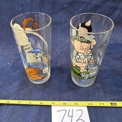 1976 Pepsi Looney Toon Glass Lot