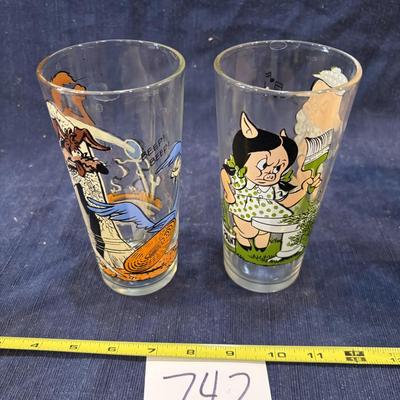 1976 Pepsi Looney Toon Glass Lot
