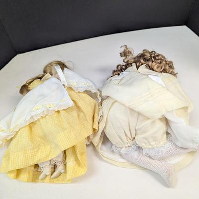 Anne Porcelain Doll Georgetown Gabriele Braun "A House Just For Me" & Yolanda Bella Doll