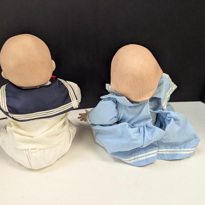 Yolanda Bella Porcelain Sailor & Amanda Dolls
